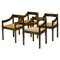 Carimate Dining Chairs in Lacquered Beech by Vico Magistretti for Cassina 1