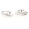 0.60 Carat Round Diamond Earrings on a 18 Kt White Gold Clip Earrings, Set of 2 4