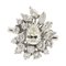 Anello in oro bianco con diamante a forma di pera da 0,94 carati e diamanti da 1,72 ct, Immagine 1