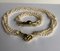 Pearls Choker with an 18 Karat Gold Designer Clasp with 0.35 Carat Diamonds, Image 11