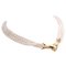 Perlen Halsband mit 18 Karat Gold Designer Schließe mit 0,35 Karat Diamanten 1