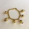 Cabochon Saphire und 18 Karat Gelbgold Fope Armband 2