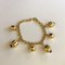 Cabochon Sapphires and 18 Karat Yellow Gold Fope Bracelet 2