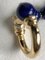 18 Karat Yellow Gold and Sodalite with Diamonds Necklace, Image 6