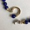 18 Karat Yellow Gold and Sodalite with Diamonds Necklace, Image 4