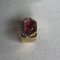 18k Yellow and White Gold Ring with a 5.00ct Tourmaline and Diamonds by Gio Caroli 7