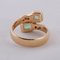 18 Karat Yellow Gold Vous Et Moi Ring with Two Emeralds and Diamonds, Image 7