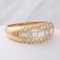 18 Karat Gold 1.20 Carat Baguette and 0.40 Carat Round Brilliant Diamonds Ring 4