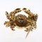 18k Yellow-White Gold Crab Brooch Cancer Sign with Diamonds, Rubies and Sapphires 6