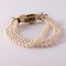 Pearls Bracelet with an 18 Karat Gold Designer Clasp and 0.30 Carat Diamonds, Image 4