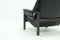 Vintage Black Leather Lounge Chair, 1970s 7