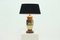 Hollywood Regency Style Lotus Table Lamp, 1980s 1