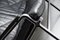 Sofá Mid-Century de aluminio y cuero negro de Andre Vanden Beuck, Imagen 4