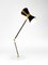 Brass and Marble Articulated Table Lamp, 1950s, Image 1