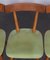 Grüne Vintage Stühle von TON, 1960er, 4er Set 4