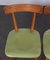 Grüne Vintage Stühle von TON, 1960er, 4er Set 5