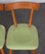 Grüne Vintage Stühle von TON, 1960er, 4er Set 7