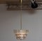 Tall Brass Chandelier from Kinkeldey, 1960s, Germany 11