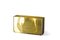 Rectangular Wallet Vase in Gold Glass from VGnewtrend, Image 1