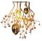 Flower Power Manzanita & Egg Lamp Chandelier from VGnewtrend, Italy 1