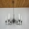 Vintage Bronze Chandelier, Italy, 1960s 13