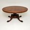 Antique Victorian Burr Walnut Table, Image 1