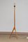 Slim and Tall Scandinavian Teak Tripod Floor Lamp from Luxus, Sweden, 1960s 1