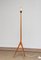 Slim and Tall Scandinavian Teak Tripod Floor Lamp from Luxus, Sweden, 1960s 2