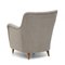 Armchair in Gray Fabric, 1950s 5