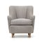 Armchair in Gray Fabric, 1950s, Image 7
