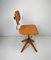 Adjustable Polstergleich Architect's Chair by Margarete Klöber for Klöber GmbH, Germany, 1950s 4