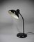 Lampe de Bureau Modèle 6556 Noire par Christian Dell pour Kaiser Idell / Kaiser Leuchten, Allemagne, 1930s 5