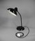 Black Model 6556 Desk Lamp by Christian Dell for Kaiser Idell / Kaiser Leuchten, Germany, 1930s 8