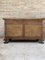 Mid-Century Carved Wooden Sideboard with 2 Drawers in Waist and Lower Door with Gilt Bronze Details, Image 18