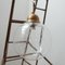 Mid-Century Glass and Brass Pendant Lamp 1