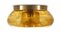 Large Amber Glass Wall & Ceiling Lamp from Doria Leuchten, 1970s 5