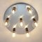 Large Round Chromed Wall & Ceiling Lamp by Motoko Ishii for Staff, 1970s, Image 4
