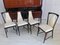 Mid-Century Italian Dining Chairs by Osvaldo Borsani, 1950s, Set of 4 20
