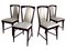 Mid-Century Italian Dining Chairs by Osvaldo Borsani, 1950s, Set of 4 1