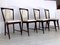 Mid-Century Italian Dining Chairs by Osvaldo Borsani, 1950s, Set of 4 3