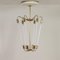 Lámpara colgante Bauhaus Tl KH 620 de latón de Technische Unie, años 50, Imagen 4