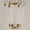 Bauhaus Tl KH 620 Pendant Light in Brass from Technische Unie, 1950s 8