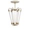 Lámpara colgante Bauhaus Tl KH 620 de latón de Technische Unie, años 50, Imagen 1