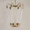 Bauhaus Tl KH 620 Pendant Light in Brass from Technische Unie, 1950s 6