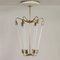 Bauhaus Tl KH 620 Pendant Light in Brass from Technische Unie, 1950s 7