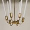 Lámpara colgante Bauhaus Tl KH 620 de latón de Technische Unie, años 50, Imagen 10