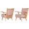 Ash Armchairs from Úluv Workshop, 1950s, Set of 2, Image 1