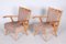 Ash Armchairs from Úluv Workshop, 1950s, Set of 2, Image 10