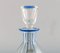 Åfors Carafe in Hand-Painted Mouth-Blown Art Glass, 1960s 4