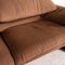 Maralunga Brown Two-Seater Couch from Cassina 4